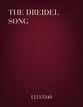 The Dreidel Song TTBB choral sheet music cover